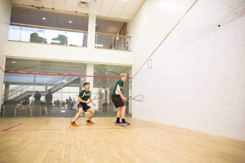 Concord Academy squash courts